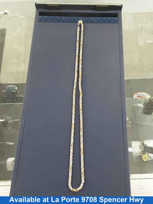 Tricolor Chain - Tricolor Gold 14k (.585) 36.9 grams 24 inch