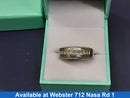 Women's Ring - Anniversary - White Gold 10k (.417) 8.5 grams Size 9