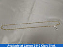 Figaro Chain - Yellow Gold 10k (.417) 8 grams 24 inch