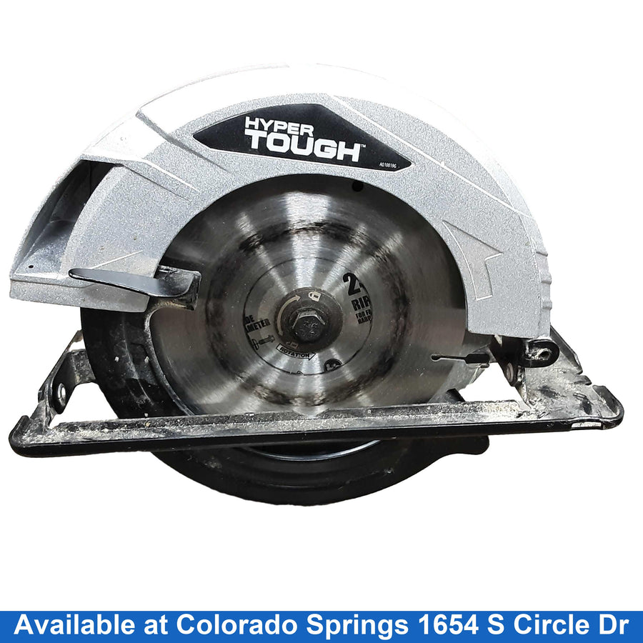 Hyper Tough Aq10019g Red Corded Circular Saw