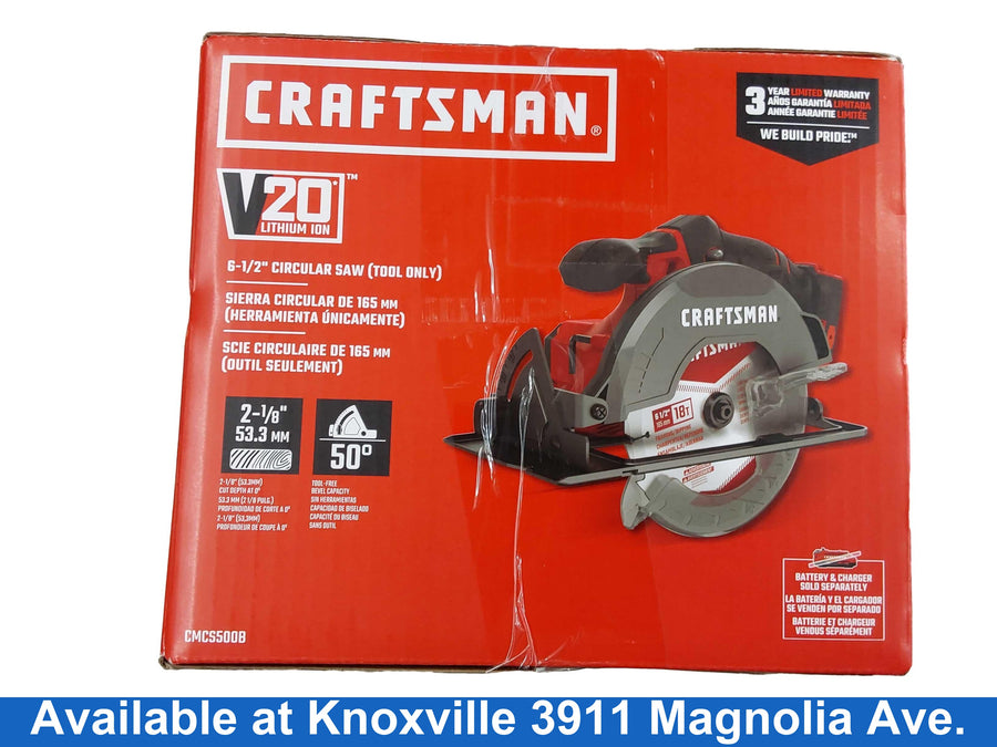 Craftsman Cmcs500 Red Cordless Circular Saw
