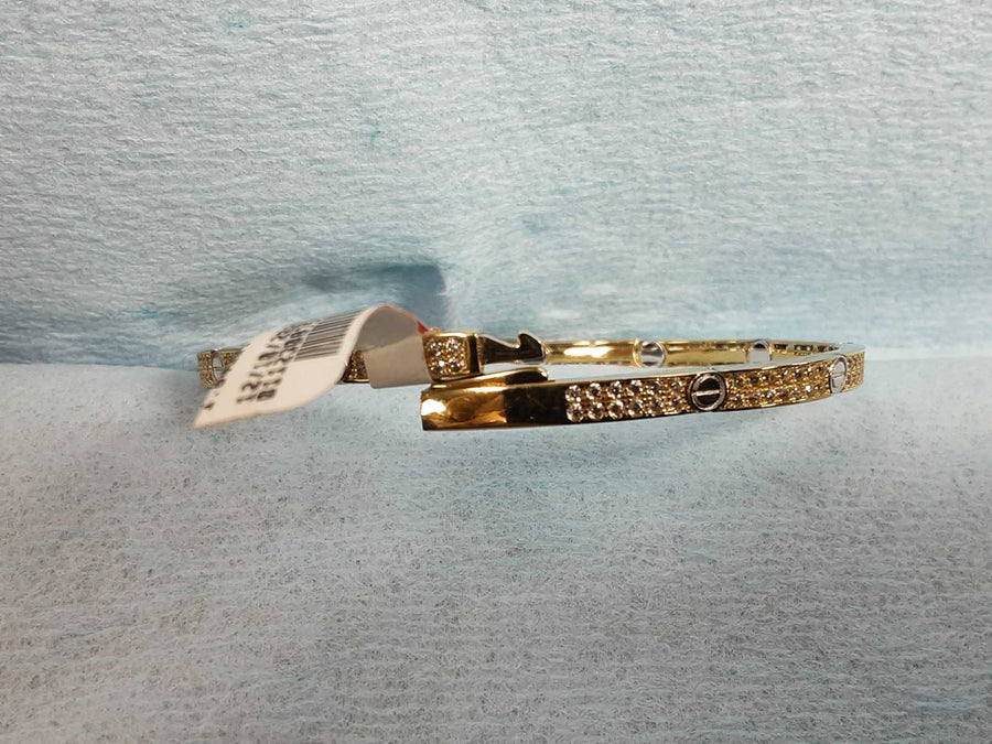 Bangle Bracelet - Yellow Gold 14k (.585) 9.4 grams 4 inch