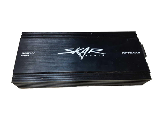Skar Audio Rp-75.4ab Black Car Audio Amplifier