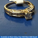 Women's Ring - Yellow Gold 14k (.585) 3.3 grams Size 10.5