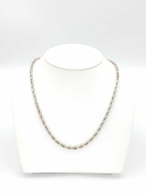 Rope Chain - White Gold 10k (.417) 15.8 grams 16 inch