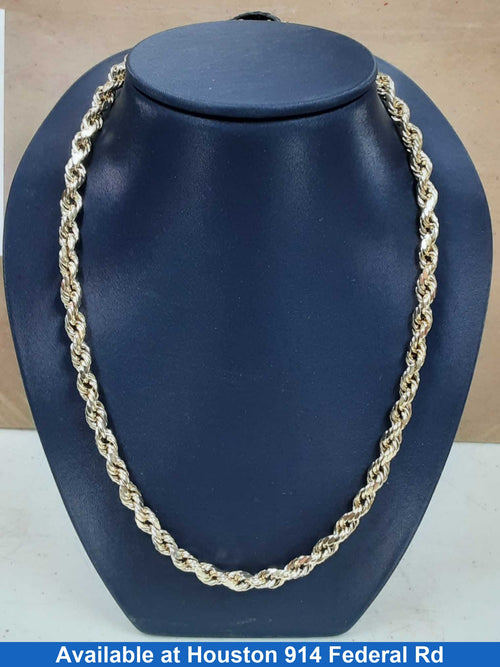 Rope Chain - Yellow Gold 10k (.417) 12.6 grams 24 inch