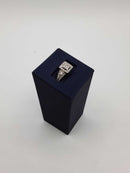 Ring - Engagement Set - White Gold 10k (.417) 5.5 grams Size 7.5