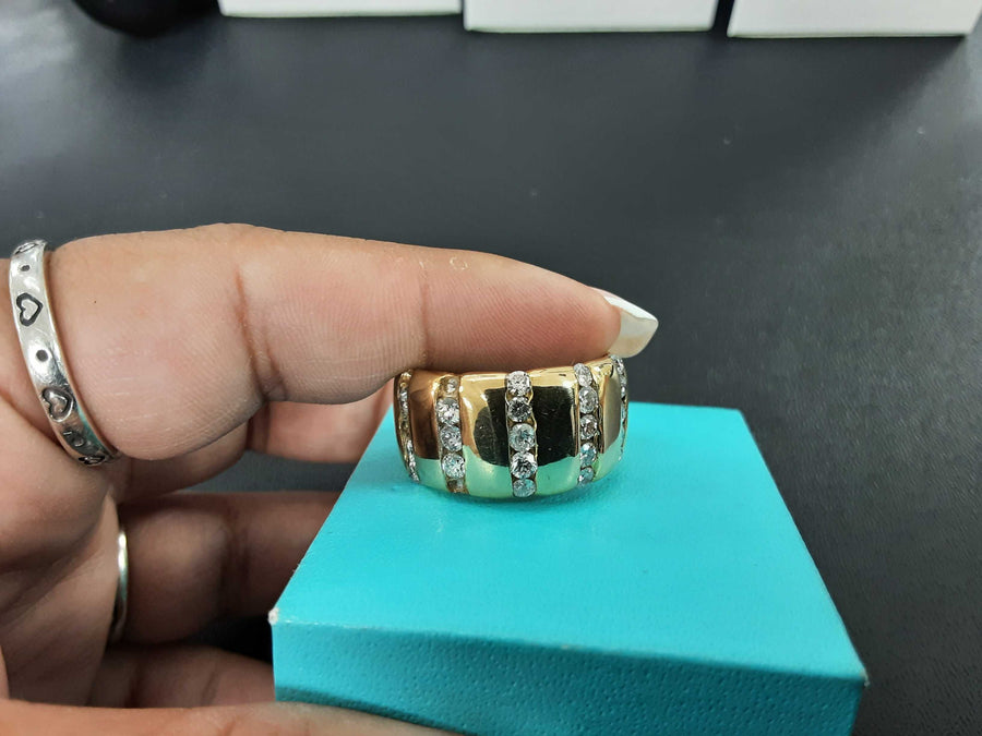 Men's Ring - Yellow Gold 14k (.585) 16 grams Size 11
