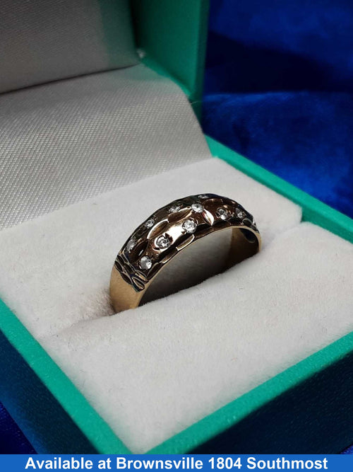 Women's Ring - Yellow Gold 10k (.417) 1.9 grams Size 7