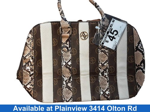 Adrienne Vittadini 33284 Brown Purse / Handbag