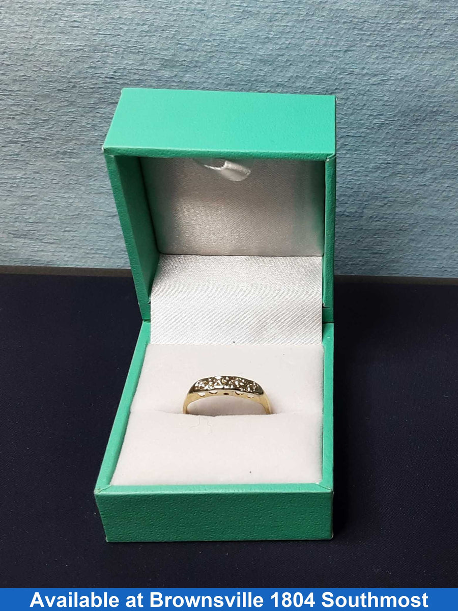 Women's Ring - Yellow Gold 10k (.417) 1.5 grams Size 6.5