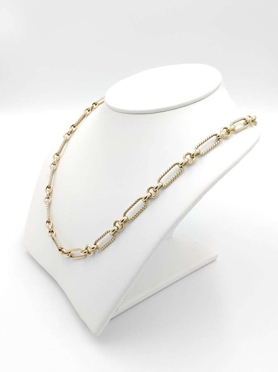 Chain - Yellow Gold 14k (.585) 13.1 grams 18 inch