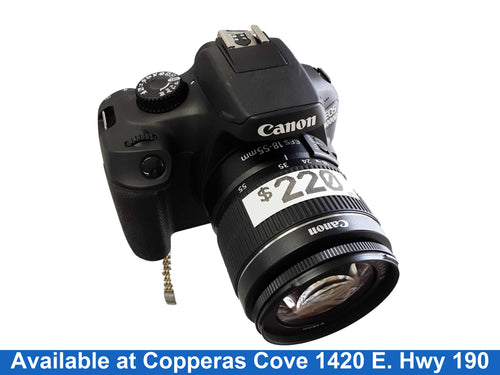 Canon Ds126701 Black Digital SLR Camera