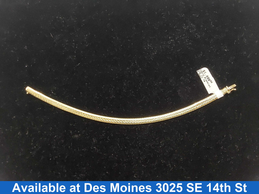 Bracelet - Yellow Gold 14k (.585) 11.1 grams 7 inch
