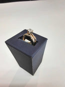 Ring - Wedding Set - Yellow Gold 14k (.585) 5.5 grams Size 10