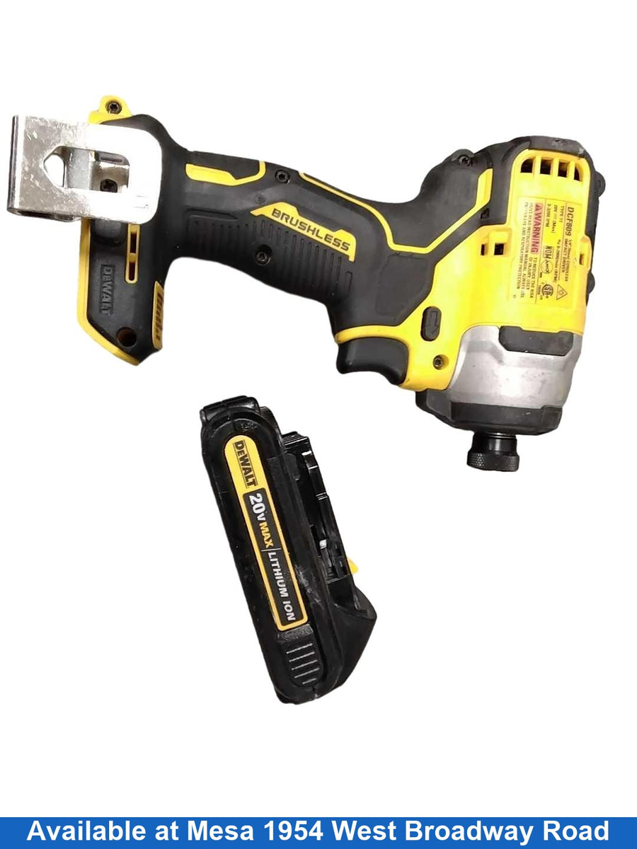 Dewalt Dcf809 Yellow Cordless Impact Drill