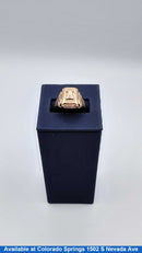 Men's Ring - High School Ring - Yellow Gold 10k (.417) 7.1 grams Size 9