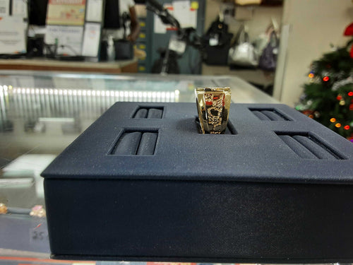 Men's Ring - Yellow Gold 14k (.585) 7.3 grams Size 10