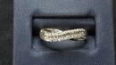 Women's Ring - Anniversary - White Gold 10k (.417) 2.5 grams Size 7.5