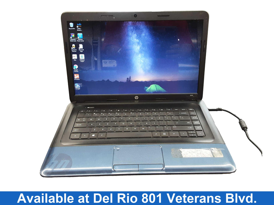 Hp (Hewlett Packard) 2000 Amd E2 2 Gb 256 Gb Blue Laptop