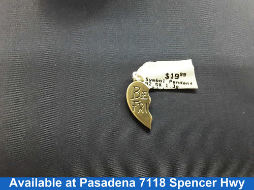 Symbol Pendant - Silver 1.3 grams