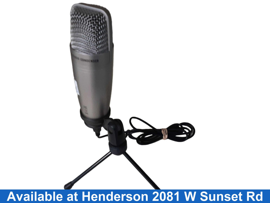 Samson C01upro Gray Corded Microphone