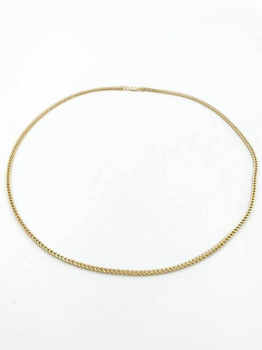 Fox Tail Chain - Yellow Gold 10k (.417) 10.8 grams 25 inch