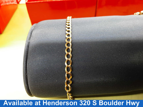 Cable Bracelet - Yellow Gold 18k (.750) 5.7 grams 8 inch