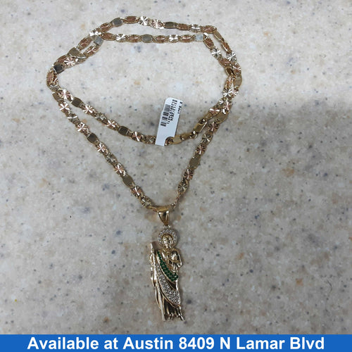 Chain - Yellow Gold 14k (.585) 21 grams 36 inch