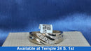 Ring - Wedding Band - White Gold 10k (.417) 8.1 grams Size 10