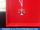 Pendant - White Gold 14k (.585) 1.2 grams