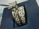 Ring - Engagement Set - White Gold 14k (.585) 12.3 grams Size 20