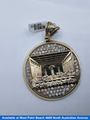 Religious Pendant - Yellow Gold 10k (.417) 32.9 grams