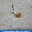 Men's Ring - Yellow Gold 10k (.417) 4 grams Size 5
