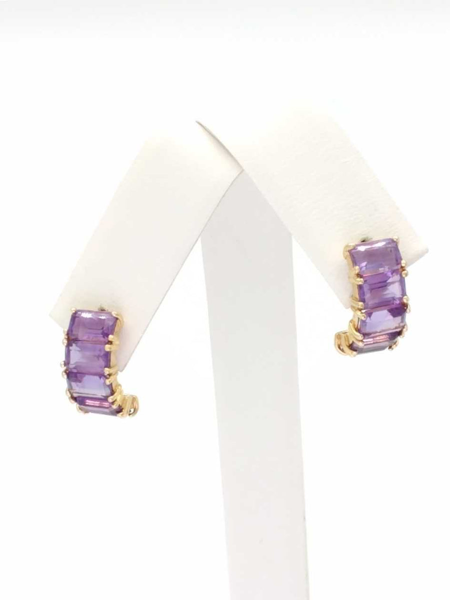 Earrings - Yellow Gold 14k (.585) 3.4 grams