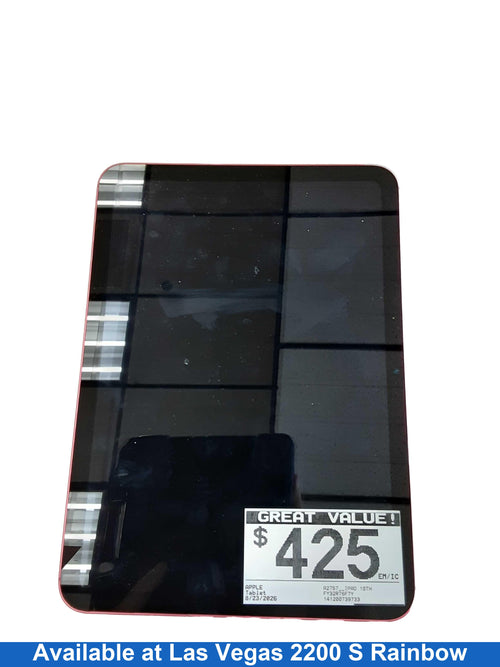 Apple A2757__ipad 10th Gen Pink Tablet