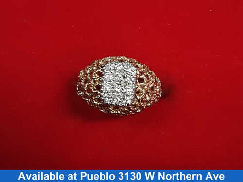 Women's Ring - Yellow Gold 14k (.585) 4.8 grams Size 5