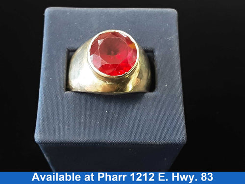 Men's Ring - Yellow Gold 10k (.417) 16 grams Size 10