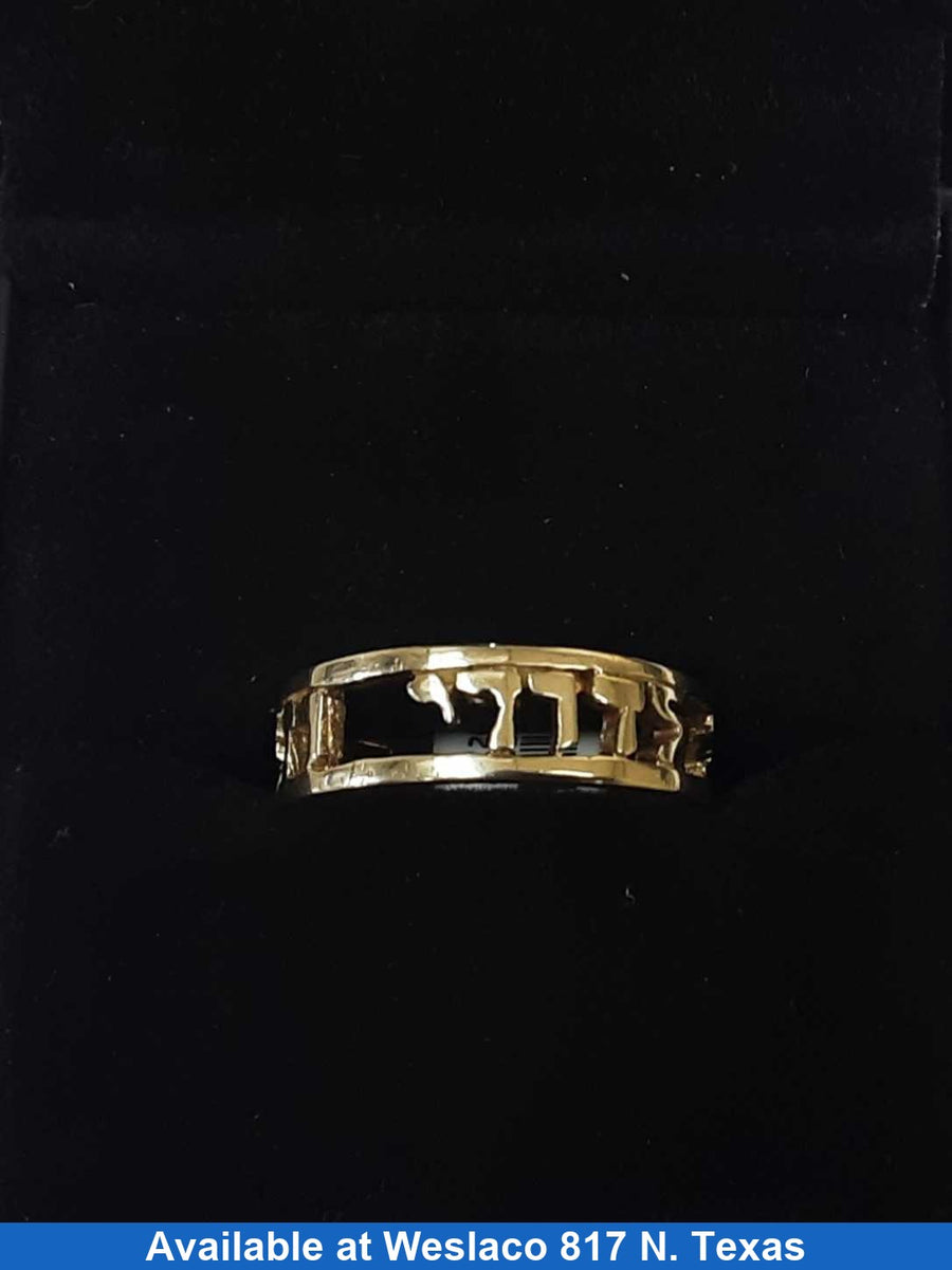 Ring - Wedding Band - Yellow Gold 10k (.417) 4.9 grams Size 11