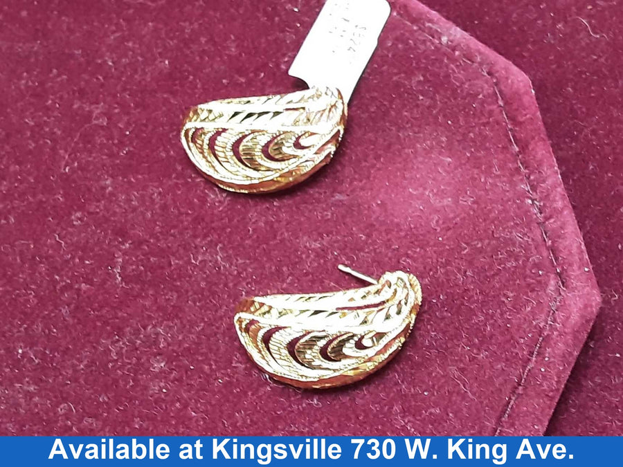 Filigree Earrings - Yellow Gold 14k (.585) 5.8 grams