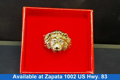Men's Ring - Yellow Gold 10k (.417) 5.6 grams Size 20