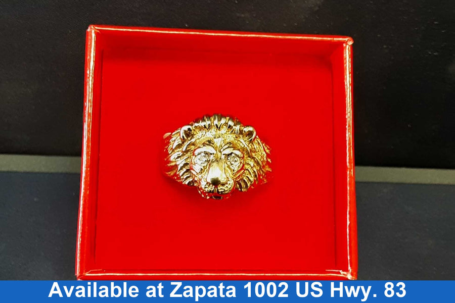 Men's Ring - Yellow Gold 10k (.417) 5.6 grams Size 20