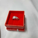 Women's Ring - White Gold 10k (.417) 3.7 grams Size 4