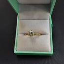 Women's Ring - Solitaire - Yellow Gold 14k (.585) 2.8 grams Size 7