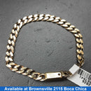 Cuban Link Bracelet - Yellow Gold 10k (.417) 4.8 grams 4 inch