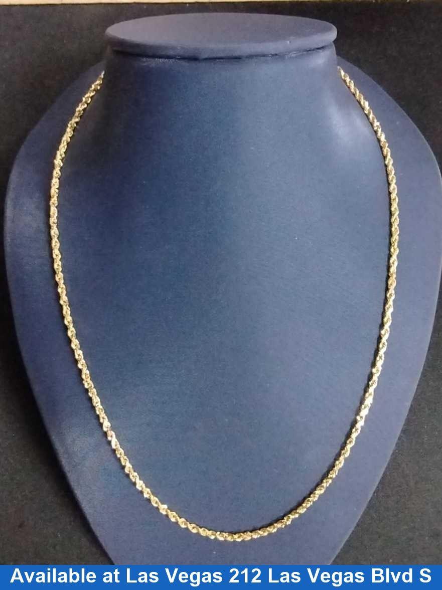 Rope Chain - Yellow Gold 14k (.585) 6.7 grams 10 inch