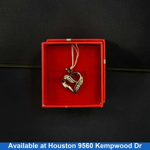 Pendant - Tricolor Gold 10k (.417) 2.4 grams