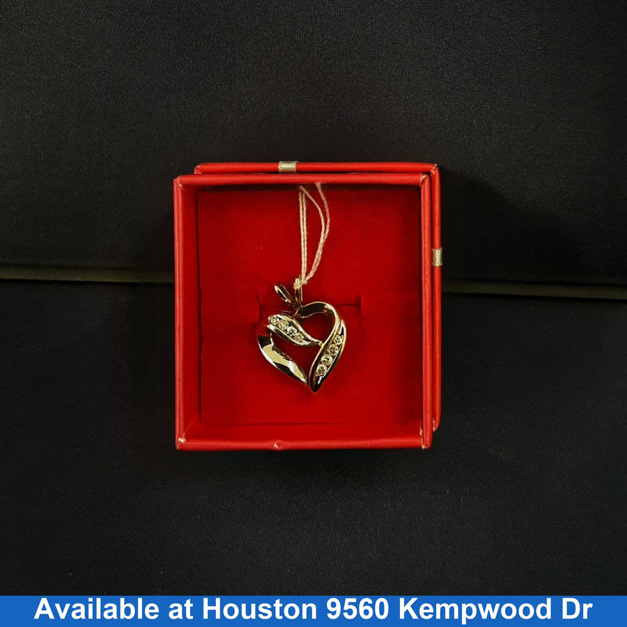 Pendant - Tricolor Gold 10k (.417) 2.4 grams