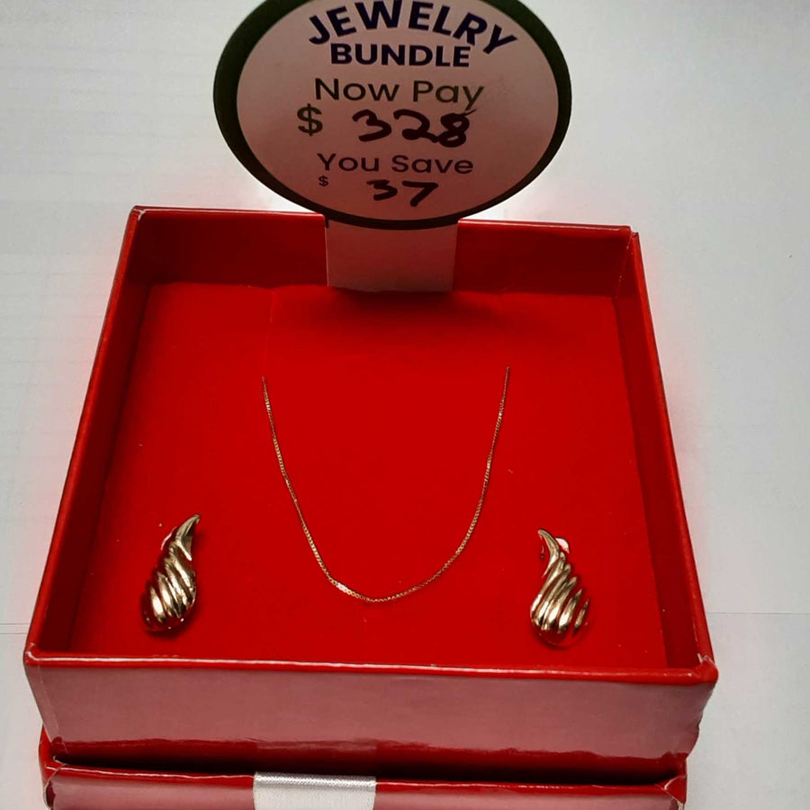 Box Chain - Yellow Gold 18k (.750) 1.6 grams 24 inch