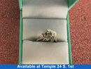Women's Ring - White Gold 14k (.585) 3.6 grams Size 4